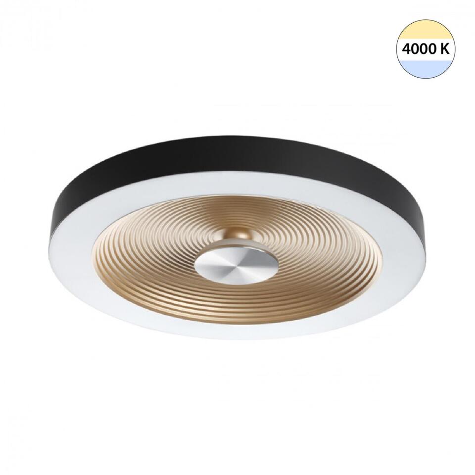 Фото №9  Подвесной светильник SONEX 7753/25L MITRA LED SN 535 Светильник пластик/белый/черный/золотой LED 25Вт 4000K D400 IP54 QUANTUM