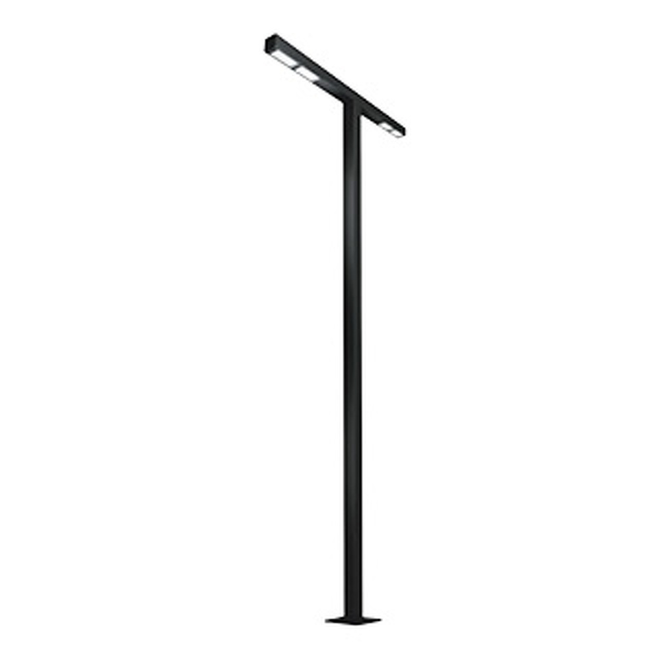 Фото №1  Arlight Опора-светильник OXOR-STER-T-2000x100x100-L3000-50W Warm3000 (BK, 230V) IP65 ( -)