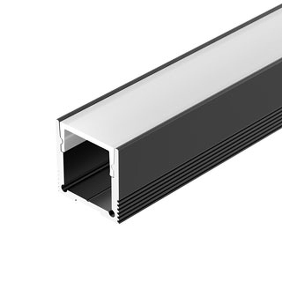 Фото №1  Arlight Профиль SL-SLIM20-H20-2000 BLACK ( Алюминий)