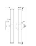Превью фото №7  Настенный светильник (бра) Maytoni MOD106WL-L10G3K