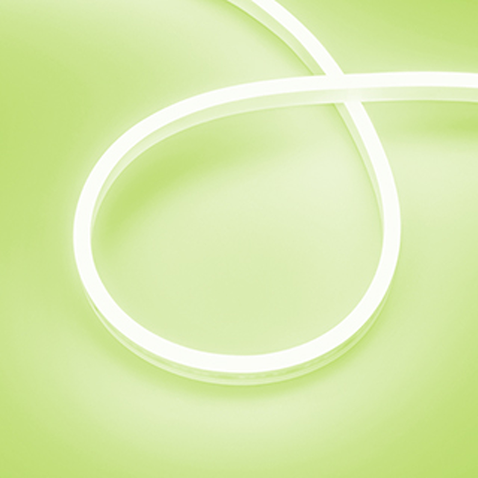 Фото №1  Arlight Лента герметичная AURORA-PS-A120-12x6mm 24V Lemon (10 W/m, IP65, 2835, 5m) ( Силикон, 2 года)