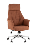 Превью фото №1  Кресло офисное TopChairs Neoma терракотовый ткань