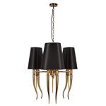 Превью фото №1  Подвесной светильник 10207/6 Gold Подвесной светильник LOFT IT Brunilde
