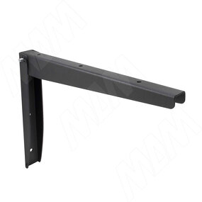 Фото PULSE Кронштейн складной 200х280 мм для деревянных полок, черный (BRK280/BLACK RU)