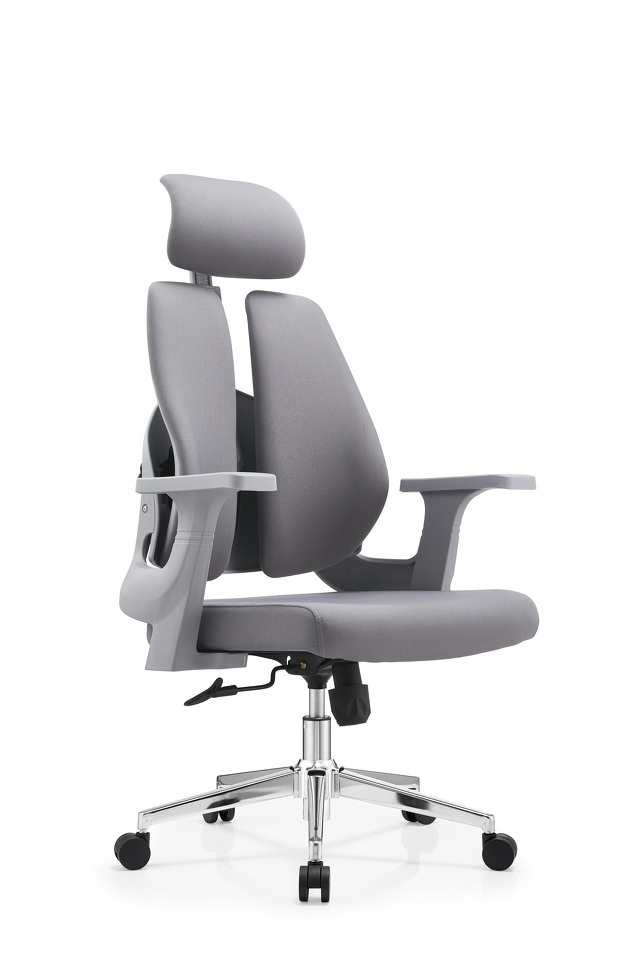 Фото №4  Кресло офисное TopChairs Kineo серый