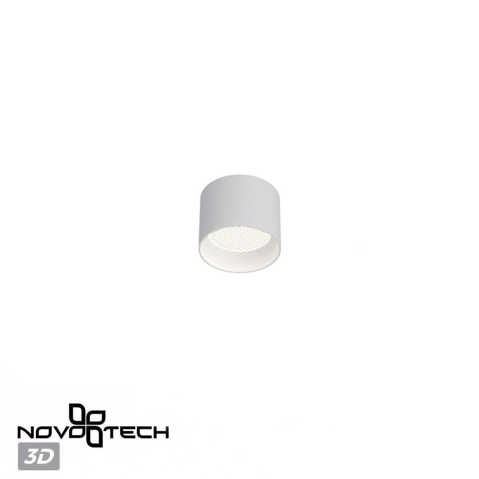 Фото №7  NOVOTECH 371009 OVER NT25 000 белый Светильник накладной IP20 GX53 12W 220-240V GEMINI