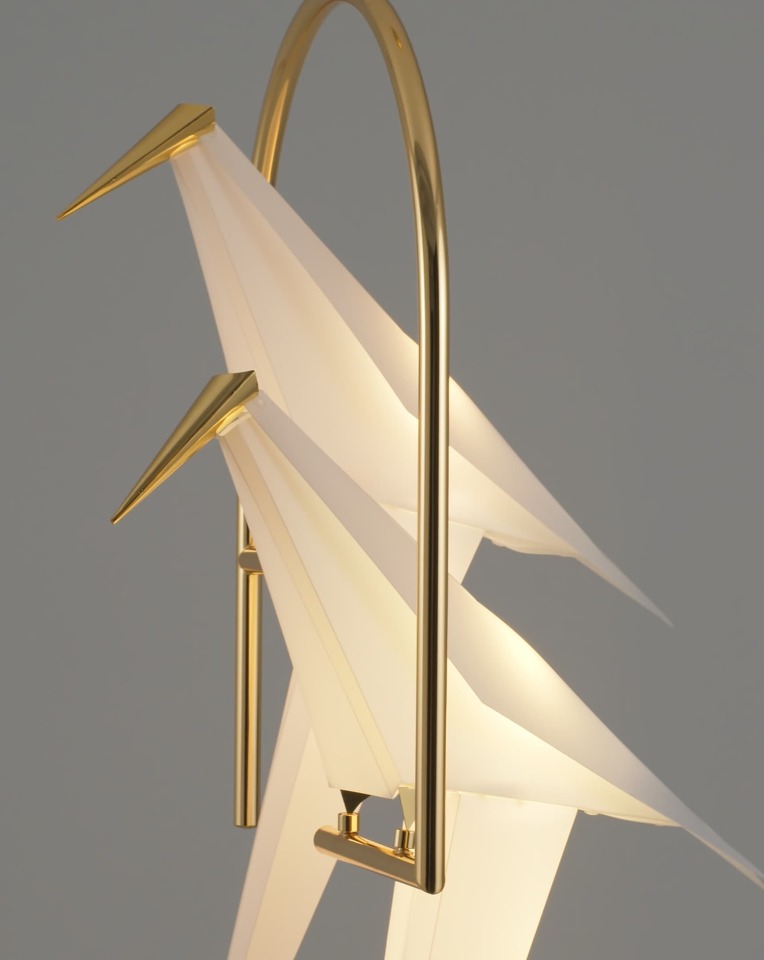 Фото №6  Подвесной светильник Подвесной светодиодный светильник Moderli V3071-2PL origami Birds 2*LED*6W