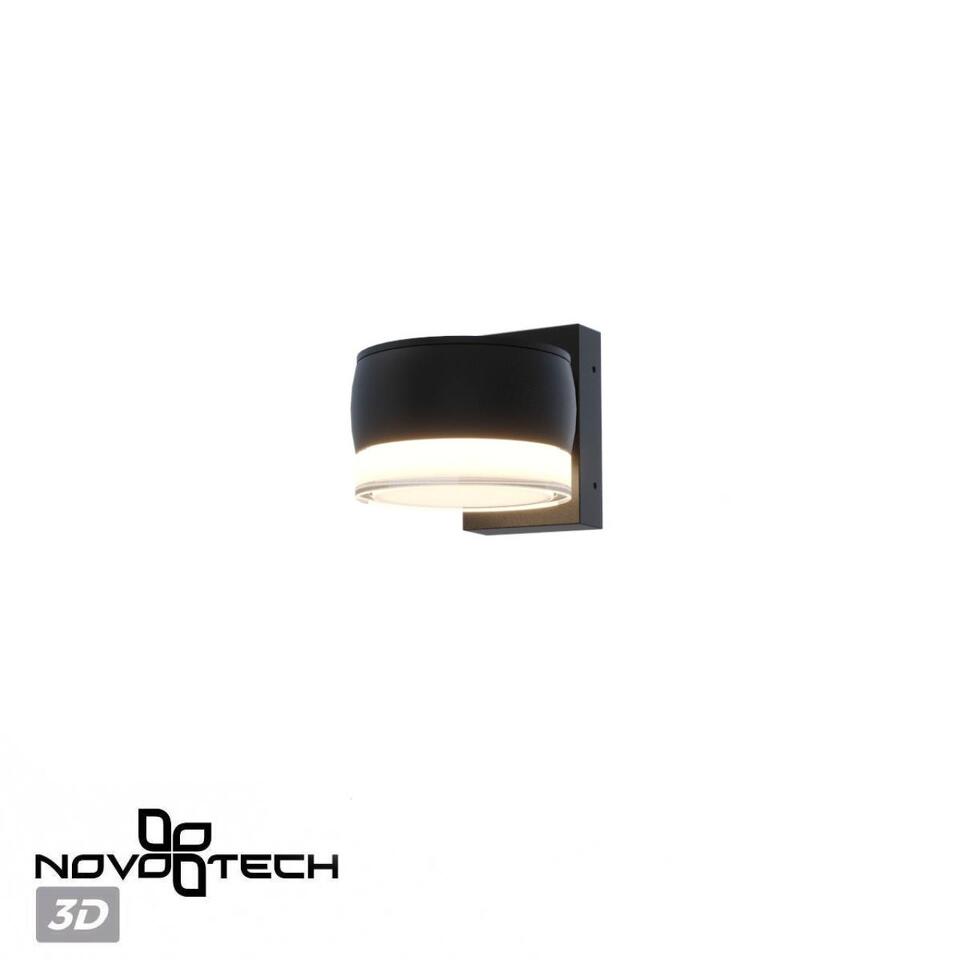 Фото №7  NOVOTECH 359719 STREET NT25 716 черный Светильник ландшафтный с переключателем цв. температуры IP65 LED 8W 100-240V 2700К/3200К/4000К ESTIMA