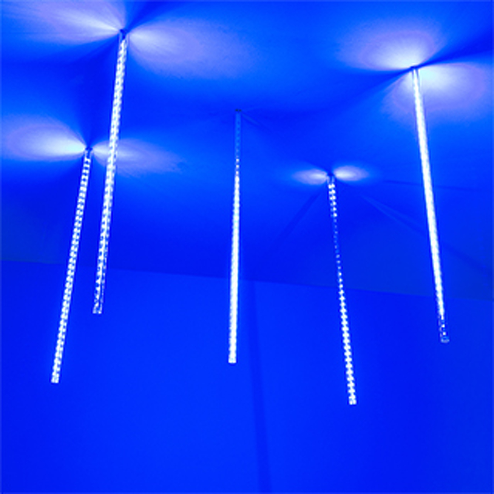Фото №1  Ardecoled Светодиодная гирлянда ARD-ICEFALL-CLASSIC-D12-500-5PCS-CLEAR-72LED-LIVE BLUE (230V, 6W) ( IP65)