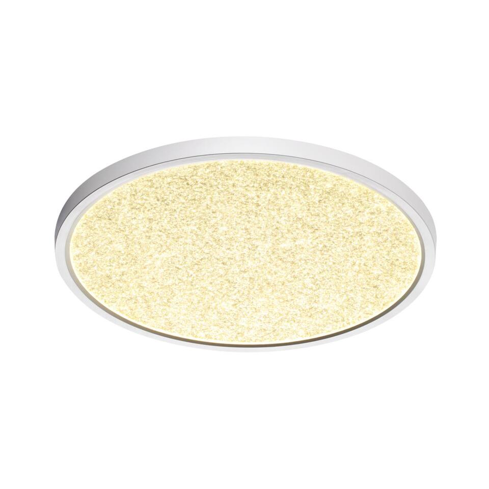 Фото №12  SONEX 7661/32L MITRA LED SN 555 Светильник пластик/белый LED 32Вт 3000/4000K D400 IP40 OMEGA WHITE