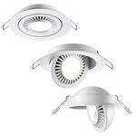 Превью фото №3  NOVOTECH 358815 SPOT NT21 466 белый Светильник встраиваемый светодиодный IP20 LED 9W 770Лм 4000K 220V GESSO