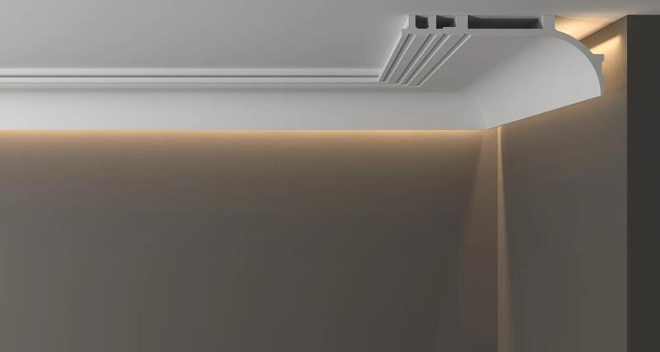 Фото №30  Карниз Decor-dizayn DD520/Карниз (140х70х2000мм)/6, шт