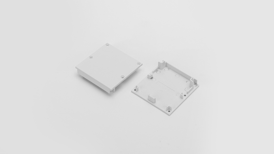 Фото №1  SWG PRO Заглушки LS5050-W-ECS для профиля LS.5050-W (комплект, 2 шт)