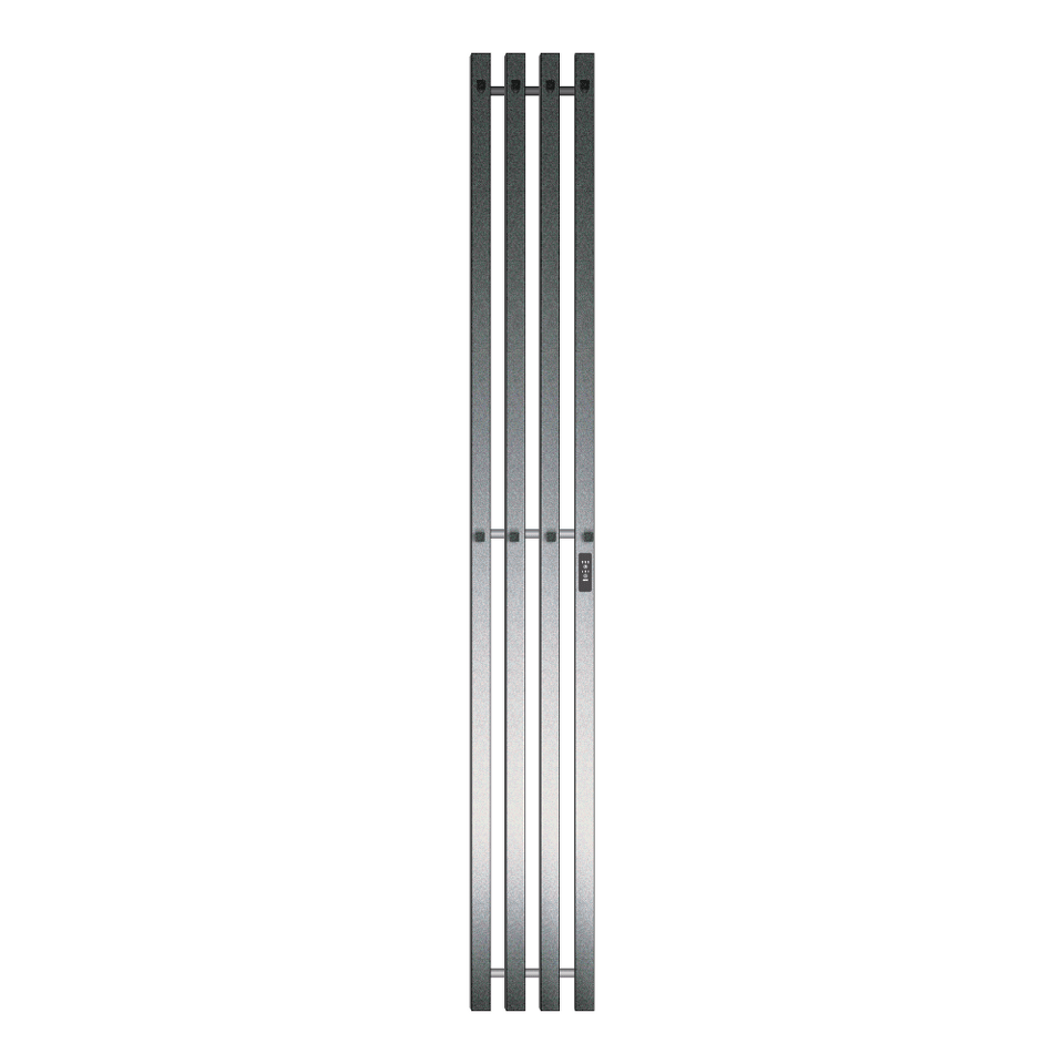 Фото №1  Полотенцесушитель Полотенцесушитель электрический Primoclima Sol Q C E Graphite 150*18 4