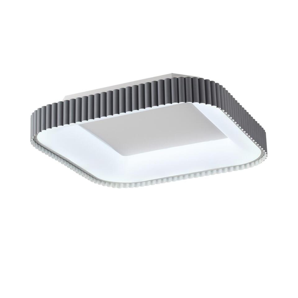 Фото №10  SONEX 7769/56L AVRA LED SN 578 Светильник металл/белый/серый LED (56Вт+14Вт) 3000-6000K 500х500 IP43 пульт ДУ+подсветка SHARMEL