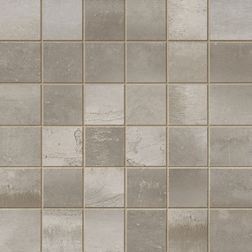 Фото ASCOT Мозаика MIX STEELWALK NIKEL RETT ( 36PZ ) 29,6X29,6