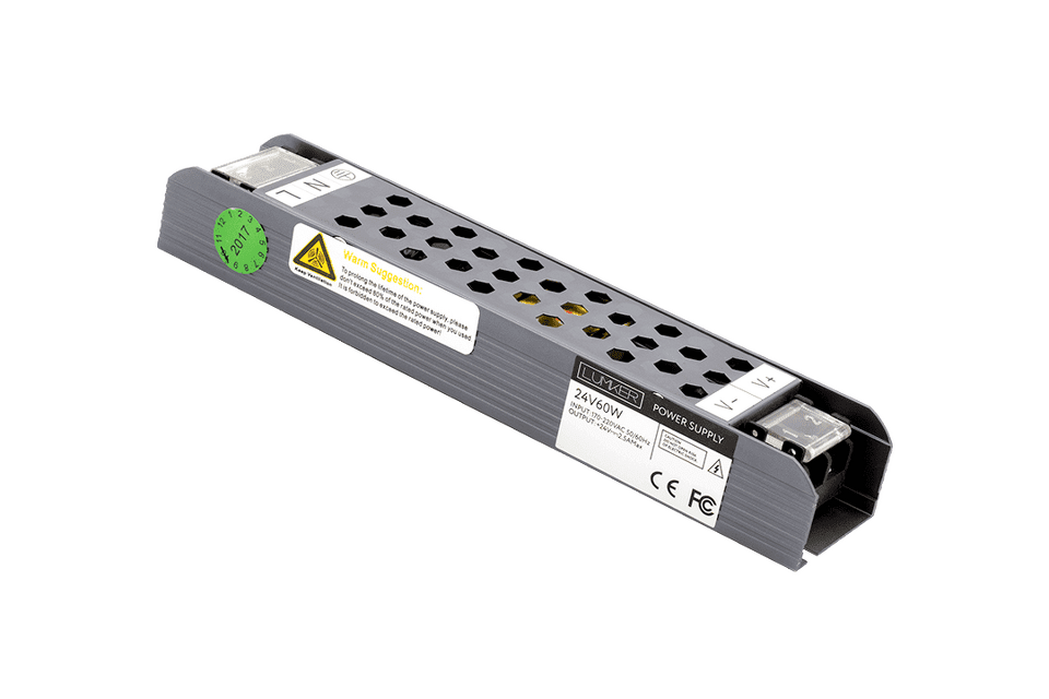 Фото №2  SWG PRO Компактный блок питания в металлическом корпусе, IP20, 60 W, 24V, YA-60-24