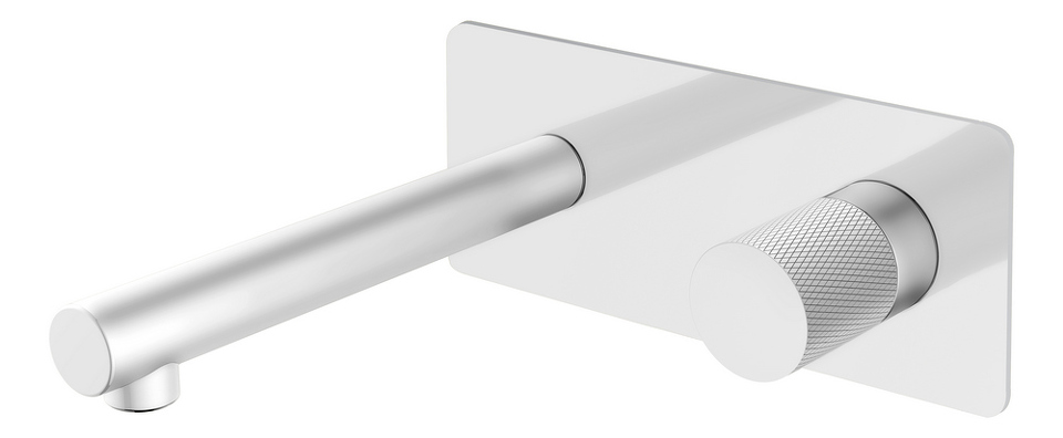 Фото №2  Boheme Смеситель STICK из стены WHITE TOUCH CHROME