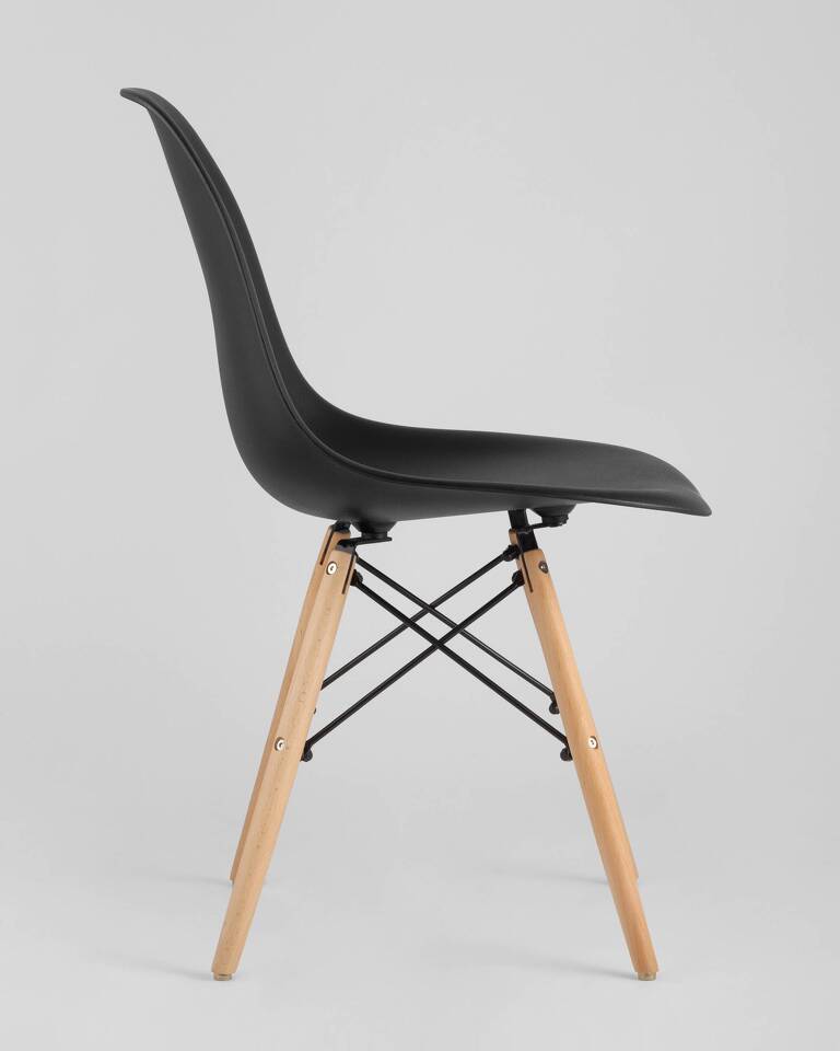 Фото №10  Стул Eames DSW черный