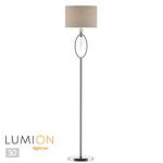 Превью фото №1  Торшер LUMION 4515/1F NEOCLASSI LN26 069 хром, серый Торшер E27 60W 220V SANTIAGO