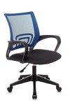 Превью фото №1  Кресло Кресло офисное TopChairs ST-Basic сетка/ткань синий