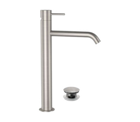 Фото Смеситель для раковины Remer X Style INOX SSX10LXLB, нержавеющая сталь