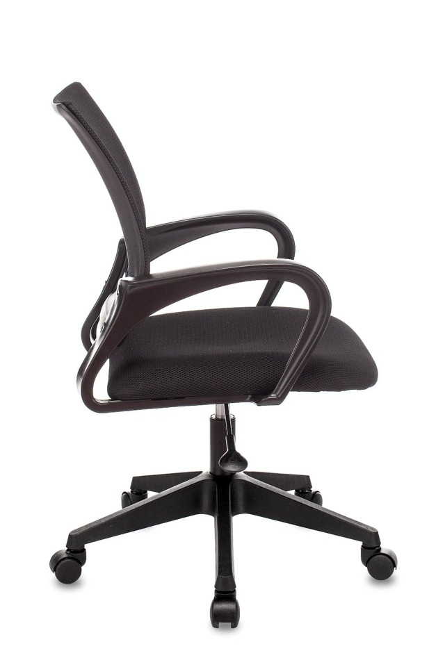 Фото №6  Кресло Кресло офисное TopChairs ST-Basic сетка/ткань черный