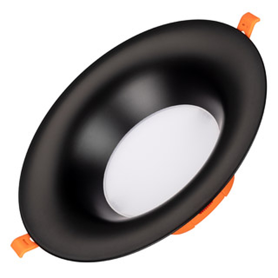 Фото №1  Arlight Светильник MS-BLIZZARD-BUILT-R215-20W Warm3000 (BK, 100 deg, 230V) ( IP20 Металл, 3 года)