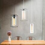 Превью фото №4  Подвесной светильник LUMION 3728/1 SUSPENTIONI LN26 413 черный Подвес E27 1*60W 220V ELLIOT