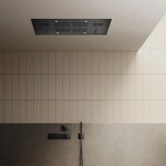 Превью фото №2  KT035AXX AQUAelite SPA Home верхний душ потолочного крепления с 4-мя режимами, 850x540 мм Матовый чёрный, 38/05Q