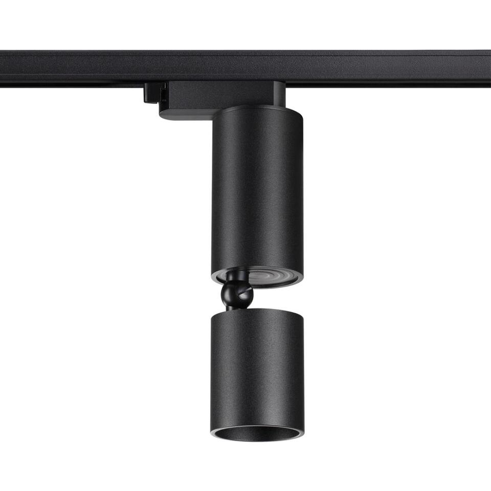 Фото №10  NOVOTECH 359321 PORT NT24 210 черный Светильник трековый однофазный трехжильный IP20 LED 10W 85-265V 3000K 1100Лм TUBO