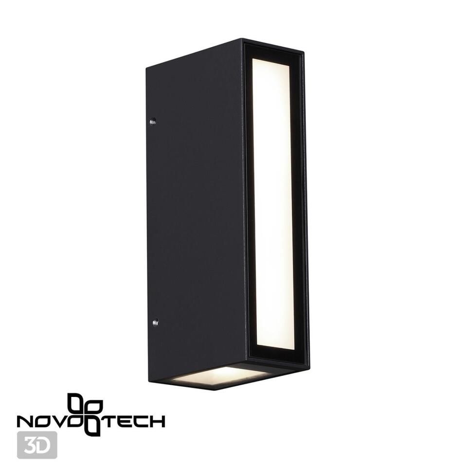 Фото №6  NOVOTECH 359194 STREET NT23 710 черный Светильник ландшафтный светодиодный IP54 LED 8W 220-240V 4000K 560Лм STRAIT