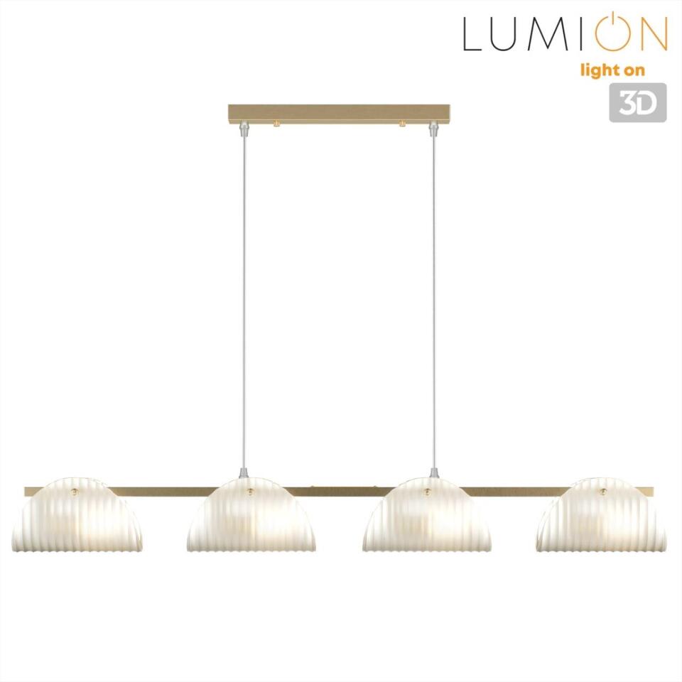 Фото №6  Люстра LUMION 6571/4C NEOCLASSI LN26 193 медный/белый/металл/стекло Люстра потолочная E14 4*60W 220V FIORO