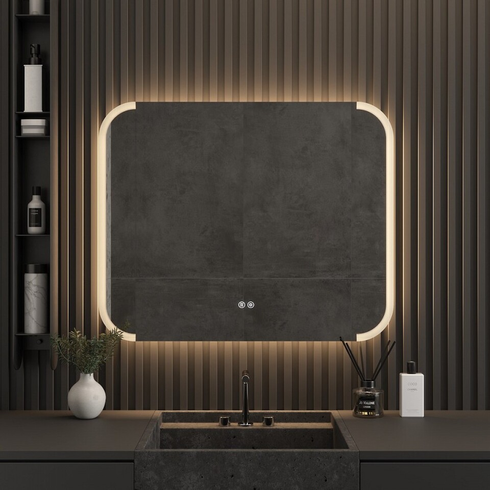 Фото №32  Teymi Зеркало Solli Luxor 800х650, LED подсветка, сенсор, антипар T20402