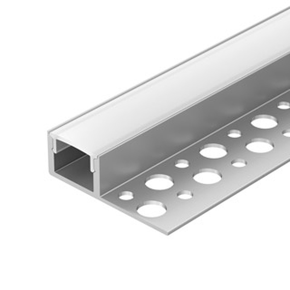 Фото №1  Arlight Профиль ARH-DECORE-S12-LINE-EDGE-3000 ANOD ( Алюминий)