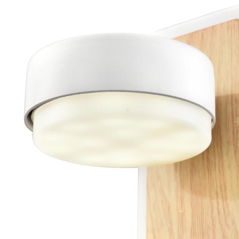 Фото №11  LUMION 8263/1W COMFI LN26 432 металл, белый/дерево Бра GX53 LED 1*7W 220V LELAND
