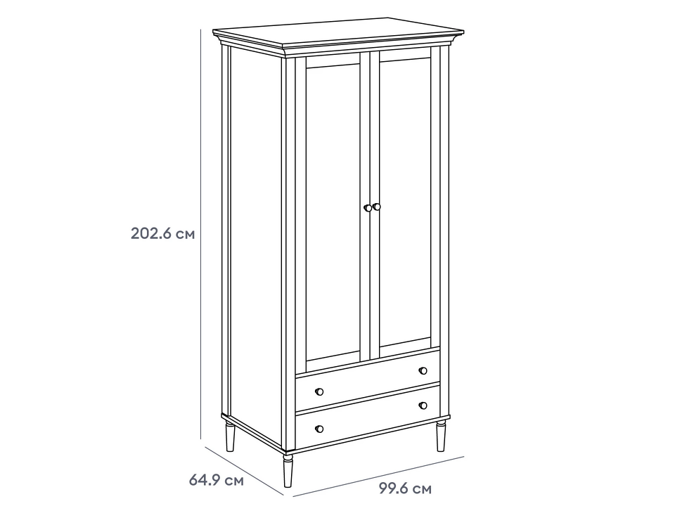 Фото №5  Шкаф OGOGOHOME Шкаф Blues