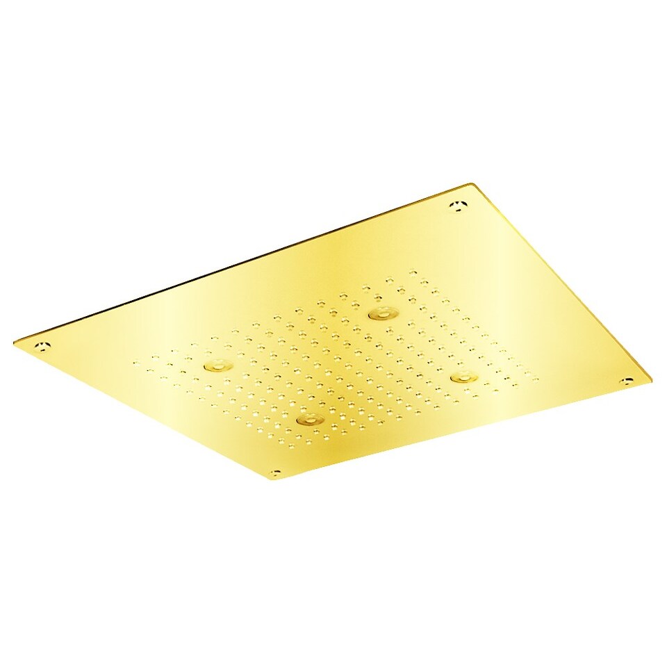 Фото №2  SF034AXX AQUAelite Techno верхний душ потолочного крепления с 2-мя режимами, 400x400 мм Золото глянцевое, 53/06Q