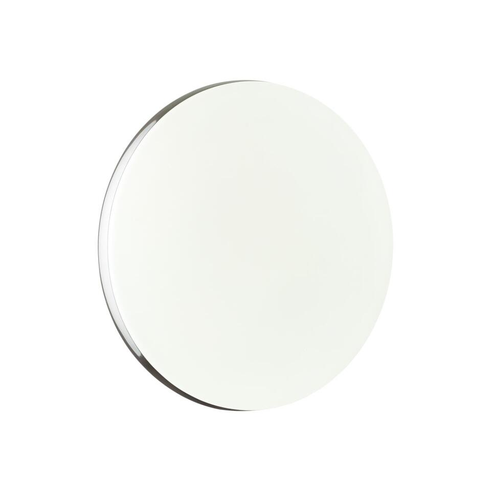 Фото №5  SONEX 7600/CLN TAN SN Светильник пластик/белый/хром LED 36Вт без ДУ 4000К D340 IP43 RINGO
