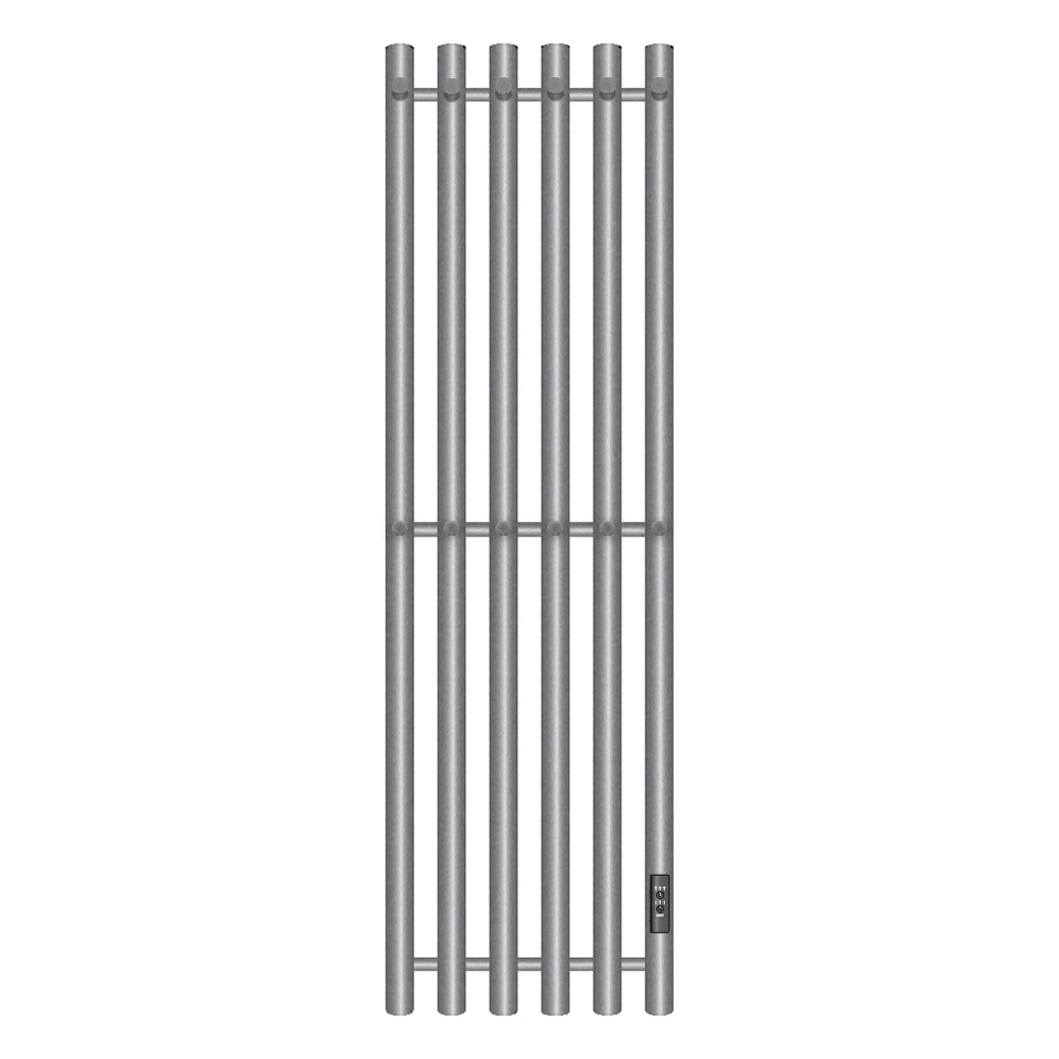 Фото №1  Полотенцесушитель Полотенцесушитель электрический Primoclima Sol R E Graphite 120*30 6