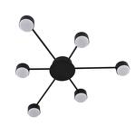 Превью фото №3  Люстра LUMION 8344/6C COMFI LN26 251 черный, металл Люстра GX53 LED 6*7W 220V TORINA