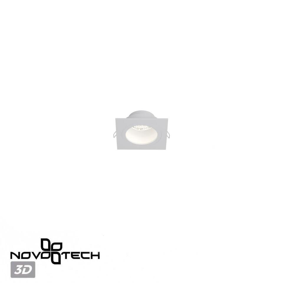 Фото №7  NOVOTECH 371001 WIR NT25 000 белый Светильник встраиваемый IP20 GU10 50W 220-240V MORUS
