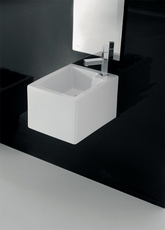 Фото №6  Биде 40059 Althea Plus подвесное биде  Матовый чёрный 38/05Q