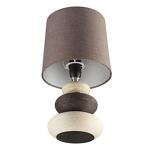 Превью фото №4  Настольная лампа LUMION 8126/1T COMFI LN26 510 коричневый/бежевый/белый, керамика/текстиль Настольная лампа Е14 1*40W 220V LATZA