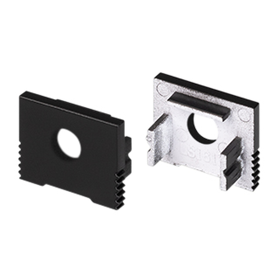 Фото №1  Arlight Заглушка SL-SLIM-H13M BLACK с отверстием ( Пластик)