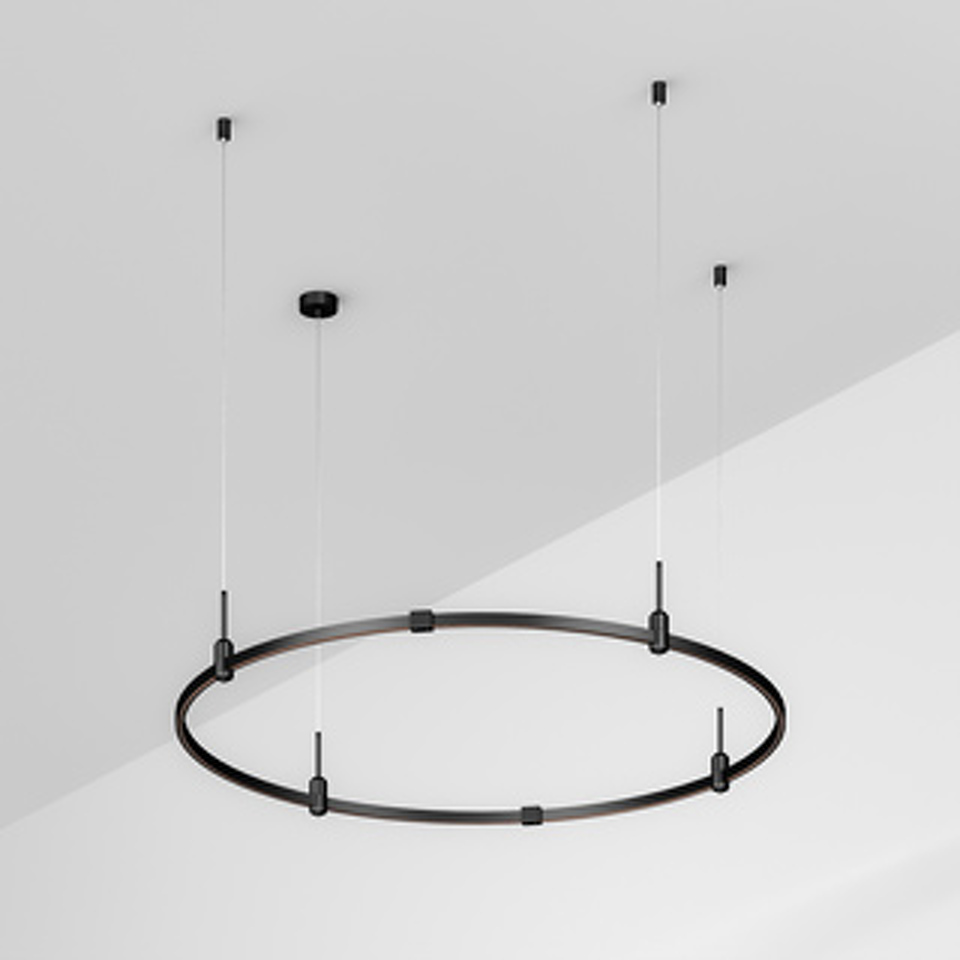 Фото №1  Arlight Основание ART-APRIORI-ROUND-HANG-R1200 (BK) ( IP20 Металл, 3 года)