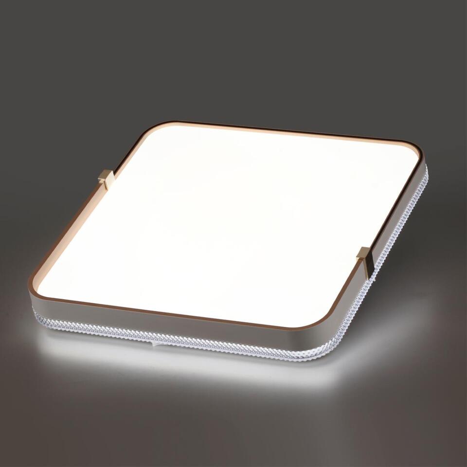 Фото №9  SONEX 7680/EL PALE SN 190 Светильник пластик/золотой LED 70Вт 3000-6000К 490х485 IP43 пульт ДУ OLIDI WHITE
