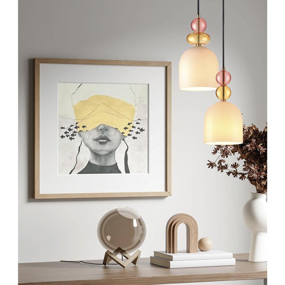 Фото №4  Подвесной светильник LUMION 4589/1B SUSPENTIONI LN26 146 золотой Подвес E27 60W 220V GILLIAN