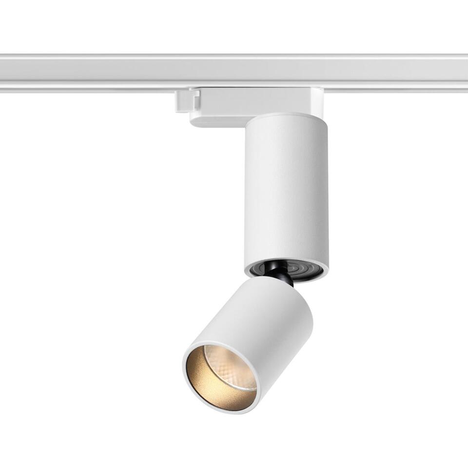Фото №10  NOVOTECH 359318 PORT NT24 210 белый Светильник трековый однофазный трехжильный IP20 LED 5W 85-265V 3000K 600Лм TUBO