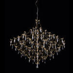 Превью фото №1  Подвесной светильник 10259/1000 Gold Asfour Подвесной светильник LOFT IT Mira